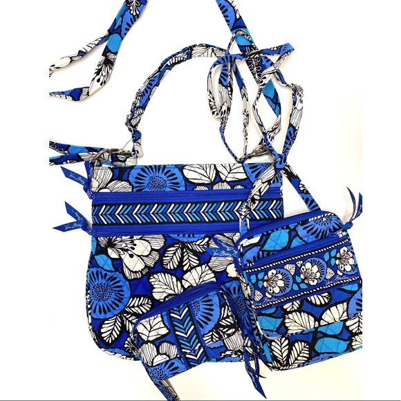 NWOT Vera Bradley Crossbody Set (2) with Wallet - Picture 1 of 11